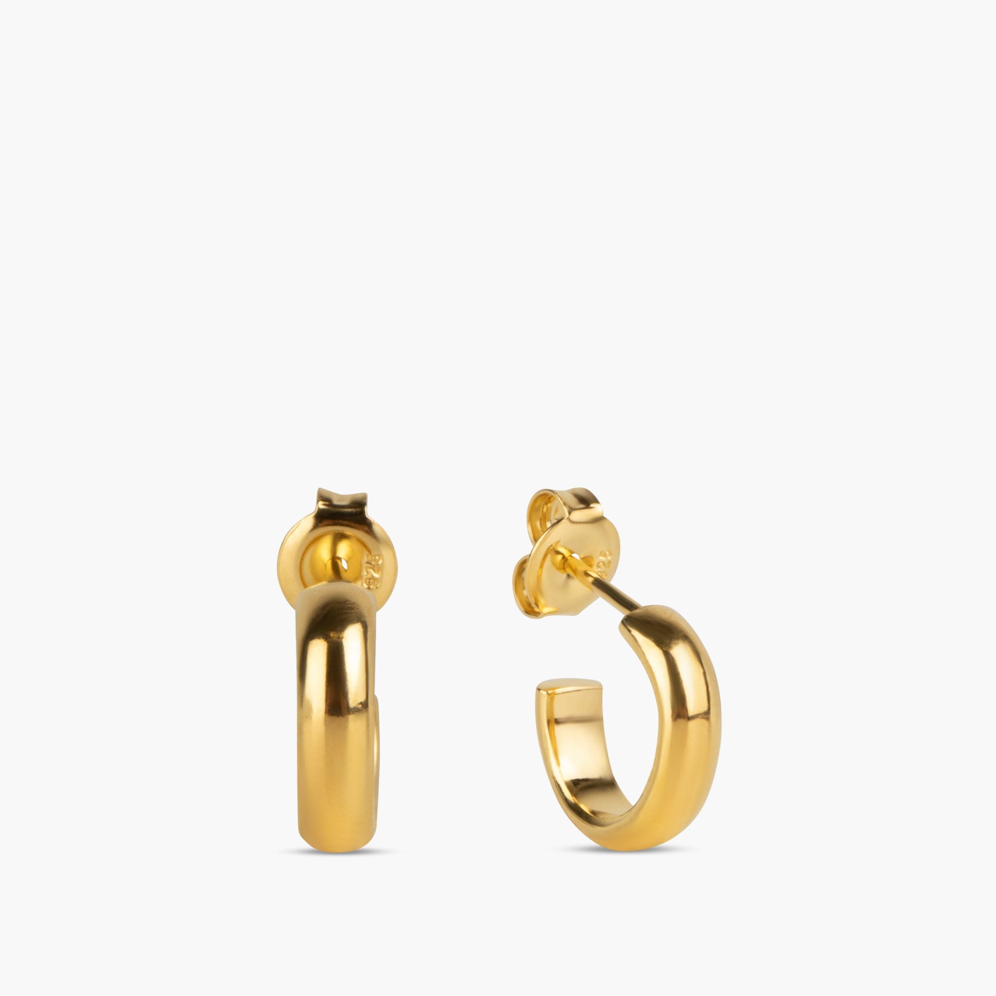 Martine Viergever, Classic Earrings Gold