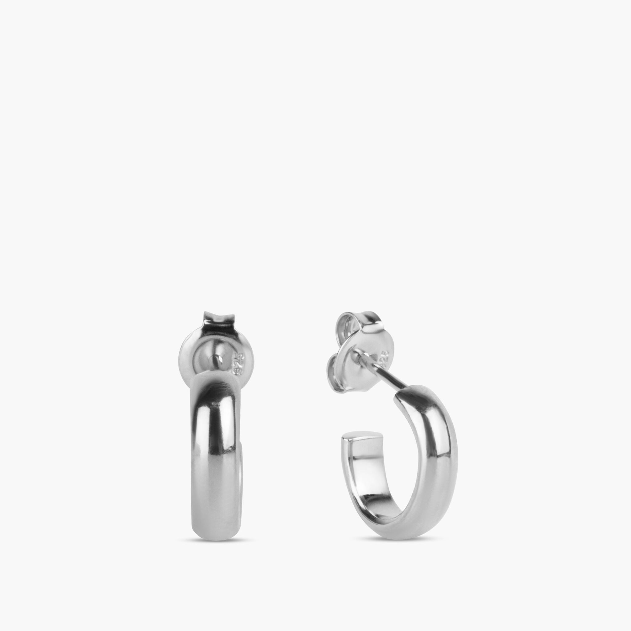 Martine Viergever, Classic Earrings Silver