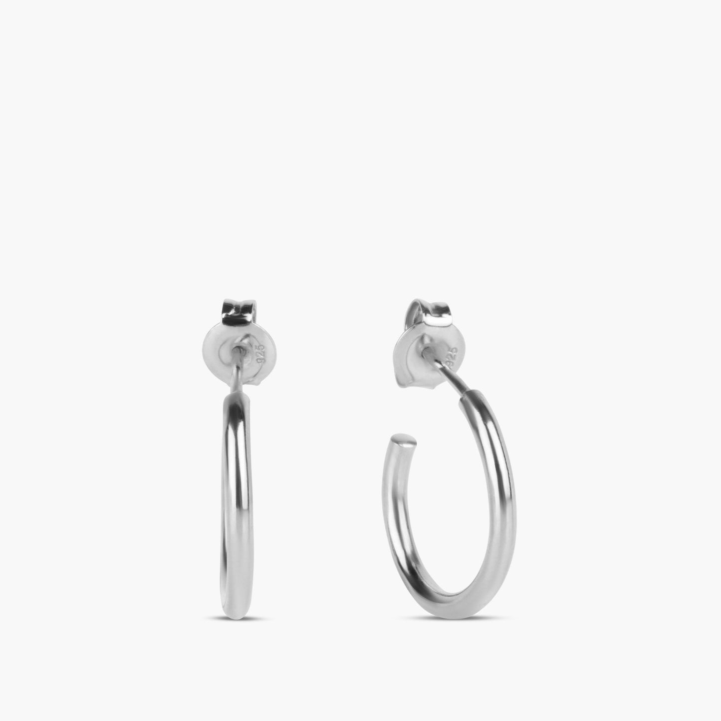 Martine Viergever, Trochus Small Earrings Silver