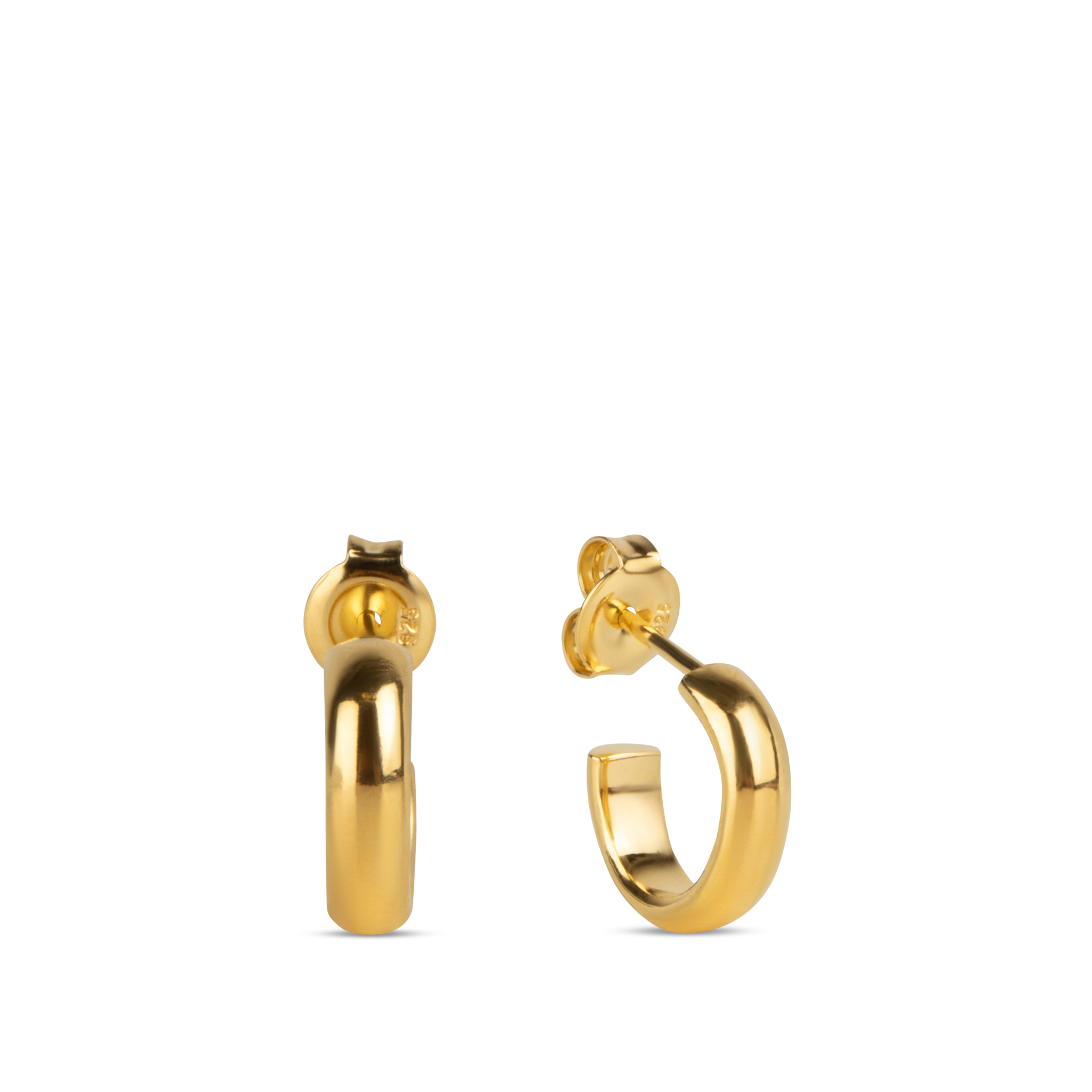 Martine Viergever, Classic Earrings Gold